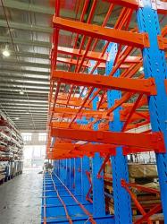 Customized Cantilever Rack With 3 Support Beams